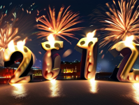 跨年活动，点燃新年的激情与希望，倒计时，点燃激情，迎接希望的跨年狂欢