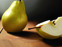 每天一个梨子，一梨，健康生活